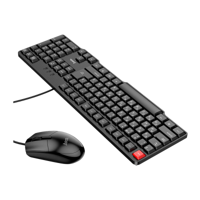Набор клавиатура+мышь проводной HOCO GM16 игровой черный