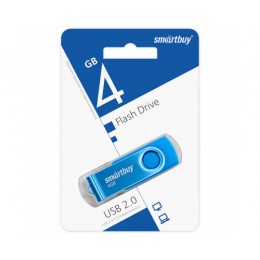 4GB USB Twist Blue (SB004GB2TWB) синий SMARTBUY