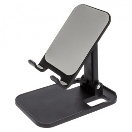 Подставка AMFOX S808 для телефона/планшета с регулировкой угла наклона, черная