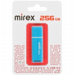 Накопитель 256 Gb, USB 3.0 Mirex LINE (ecopack)