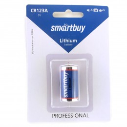 Литиевый элемент питания Smartbuy CR123A/1B