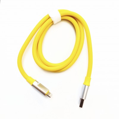 Кабель USB NB-251, 6А, Lightning, быстрый заряд, желтый
