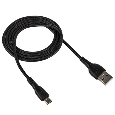 Кабель USB "WALKER" C325 для Micro USB (2.4А), черный