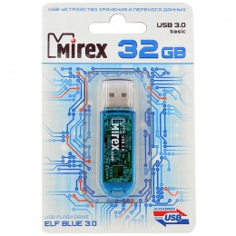 Накопитель 032 Gb, USB 3.0 "Mirex" ELF (ecopack)