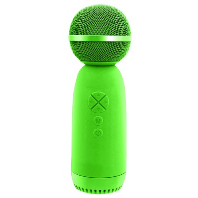 Микрофон-колонка Bluetooth AMFOX AM-MIC70, зеленая
