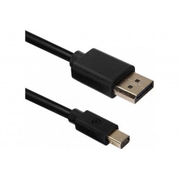 Кабель S3 Mini DisplayPort - DisplayPort v.1.2 4K 60 Hz 1.8 метра черный