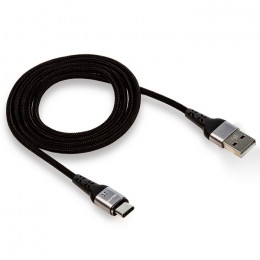Кабель USB WALKER C970 30W для Type-C магнитный, передача данных, черный