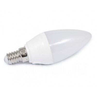 Светодиодная лампа C37-07W/6000/E14 холодный свет SMARTBUY