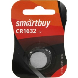 Литиевый элемент питания Smartbuy CR1632/1B (12/720) (SBBL-1632-1B)