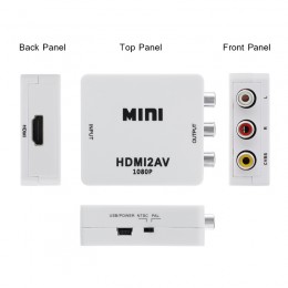 Конвертер ENERGY POWER MINI видео переходник HDMI2AV в коробке