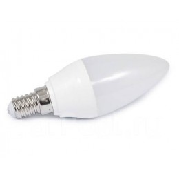 Светодиодная лампа C37-07W/4000/E14 нейтральный свет SMARTBUY