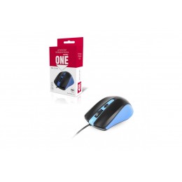 Мышь проводная Smartbuy 352 ONE классическая USB синий черный (1/100)