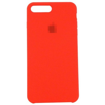 Накладка SILICONE COVER Soft-touch для Apple iPhone 12/12 Pro, красная