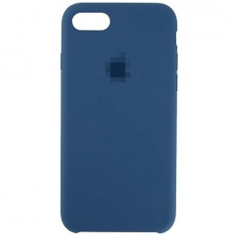 Накладка SILICONE COVER Soft-touch для Apple iPhone 13 Mini, синяя