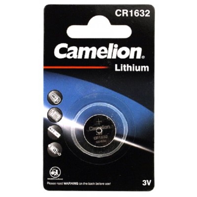 Батарейка Camelion CR1632 BL1 Lithium 3V (5/100/2000)